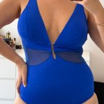 Bañador Transparencia Azul Klein- BE0567 - 44