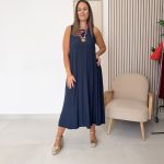 Vestido Virginia Azul Marino