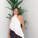 Top Luisa Asimetrico Blanco