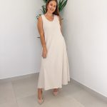Vestido Mina Beige