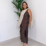 Vestido Bali Lunares Marrón