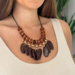 Collar Turki Marrón